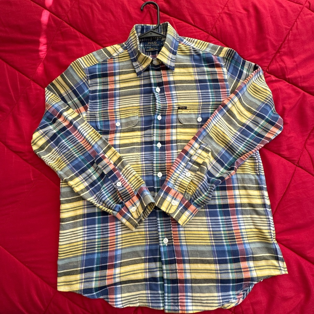 Polo Classic Fit Performance Flannel